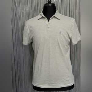 John Varvatos Light Gray Polo Shirt